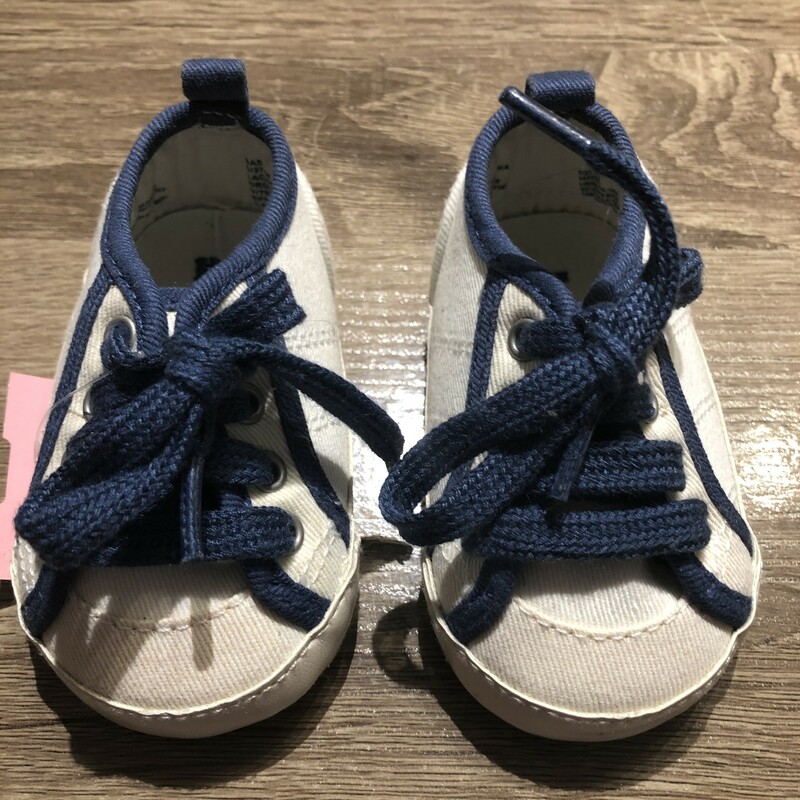 Baby Gap Infant Shoes, Cream, Size: 0-3M