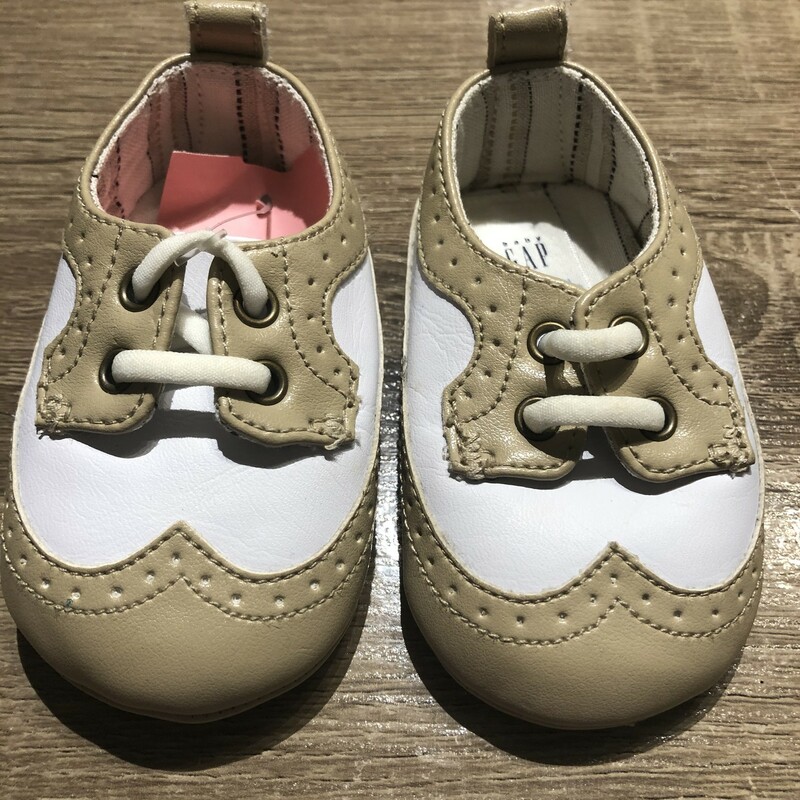 Baby Gap Infant Shoes, White, Size: 3-6M