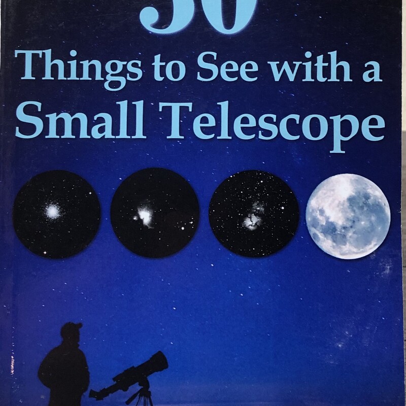 50 Things To See with a small telescope , Blue, Size: Paperback
by John A Read