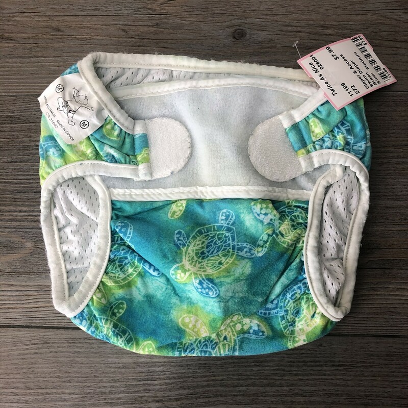 Swim Diaper, Green, Size: Medium