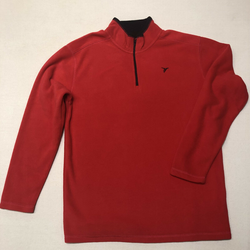 Old Navy Fleece Sweater, Red, Size: 14-16Y