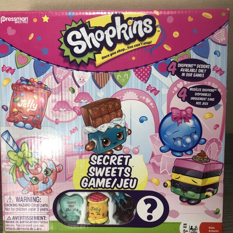 Shopkins Game, Multi, Size: 5Y+
MISSING 2  CANDY COINS