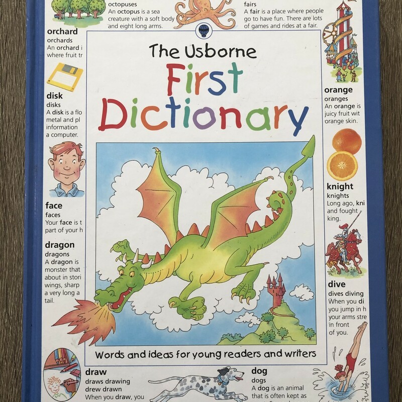 Usborne First Dictionary, Multi, Size: Hardcover
