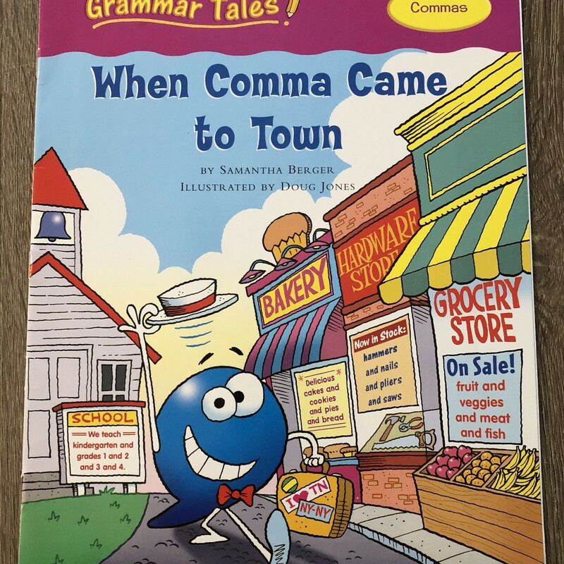 Grammar Tales Commas, Multi, Size: Paperback