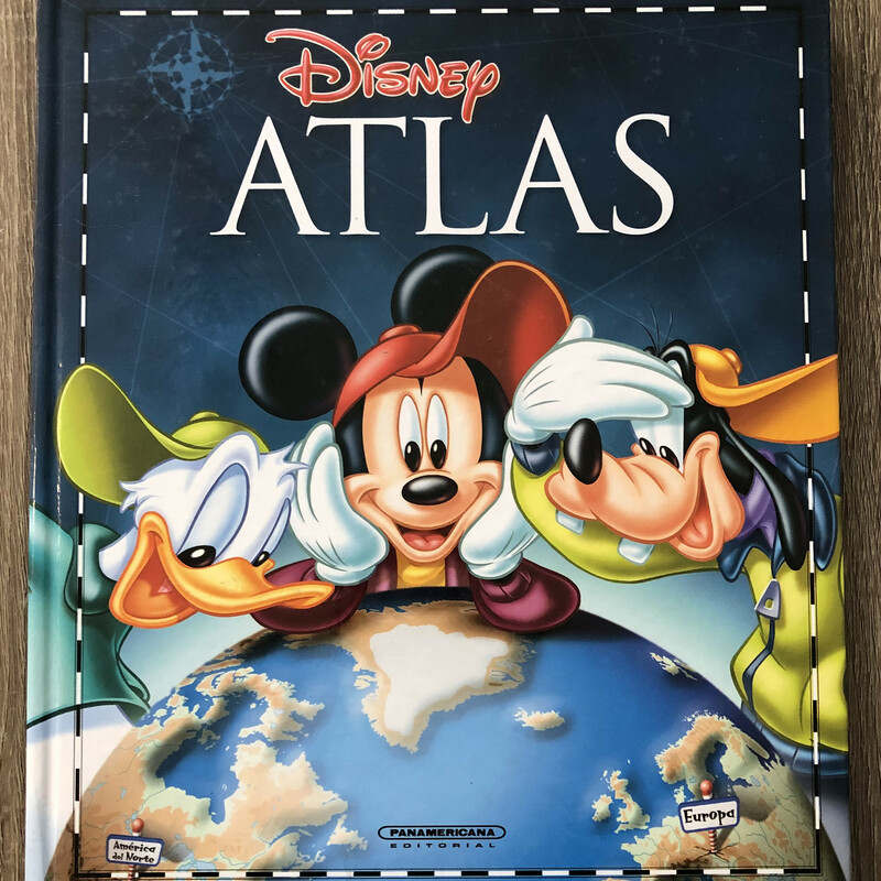 Disney Atlas, Multi, Size: Hardcover