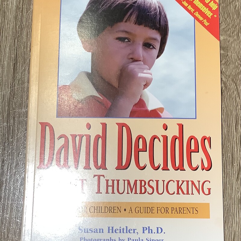 Davids Decides About thumbsucking Multi, Size: Paperback