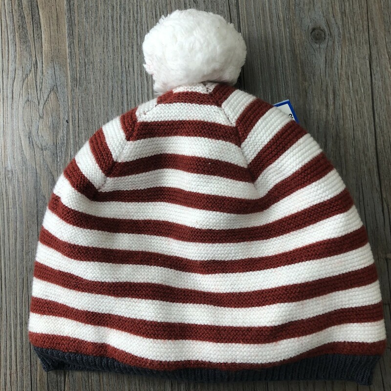 Jacadi  Lined Cotton Hat, Striped, Size: 6M
