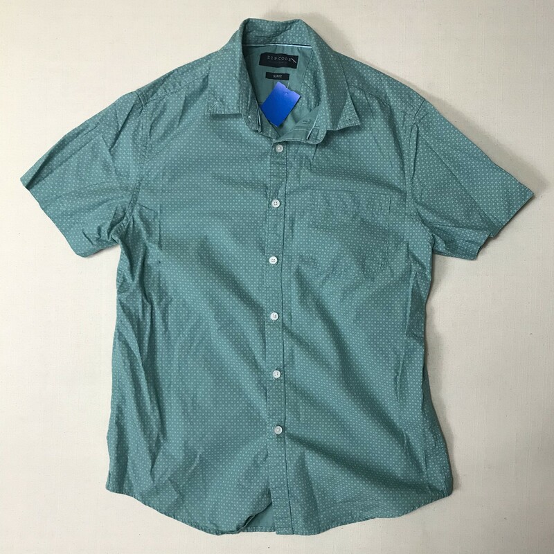 Zip Code Shirt, Green, Size: 16Y
SIZE; Men's Medium