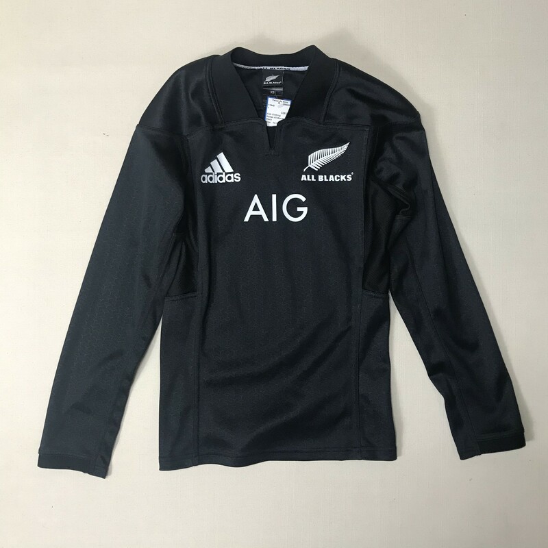 Adidas All Blacks Rugby, Black, Size: 14-16Y