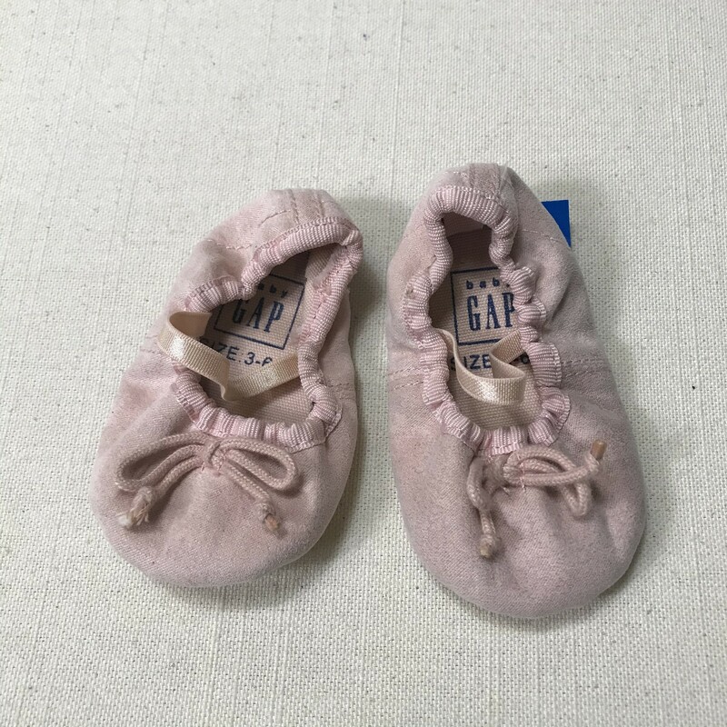 Gap Infant Ballet Slipper, Pink, Size: 3-6M