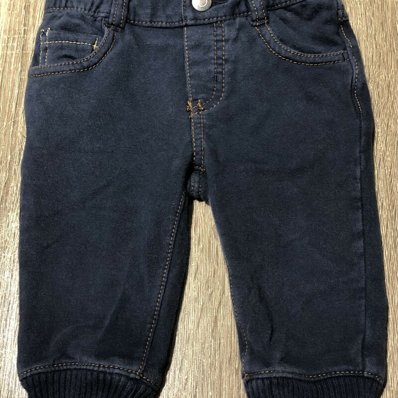 Gap Pants, Navy, Size: 6-12M
Elastic waist