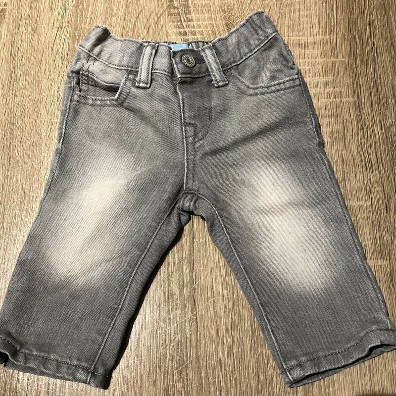 Baby Gap Jeans, Grey, Size: 3-6M
Elastic back waist