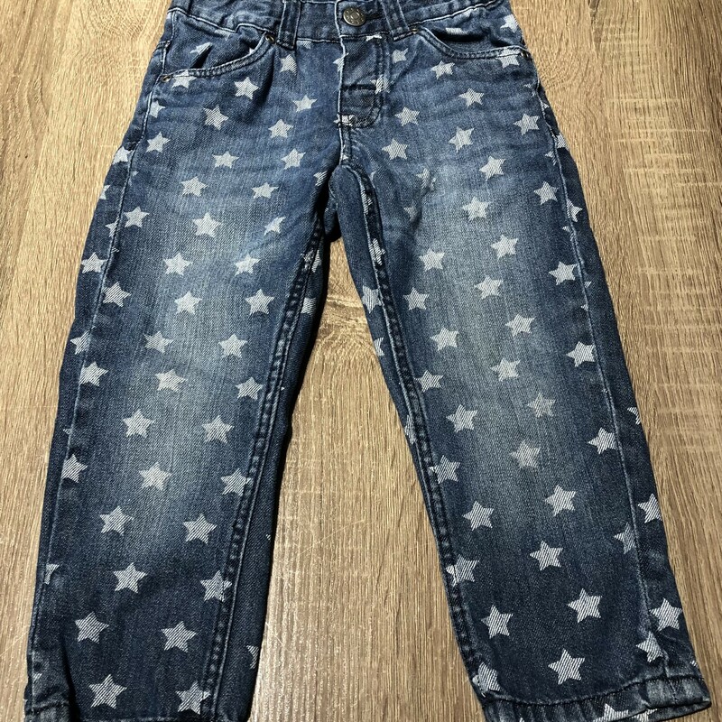 H&M Jeans, Blue, Size: 12-18M
Adjustable waist