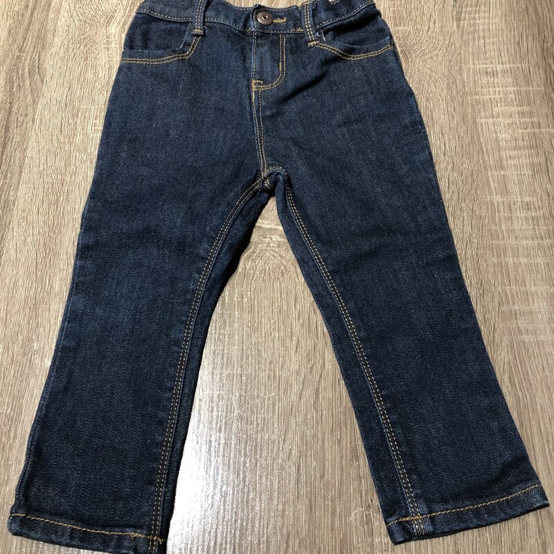 Oshkosh Jeans, Blue, Size: 18M
Elastic waist