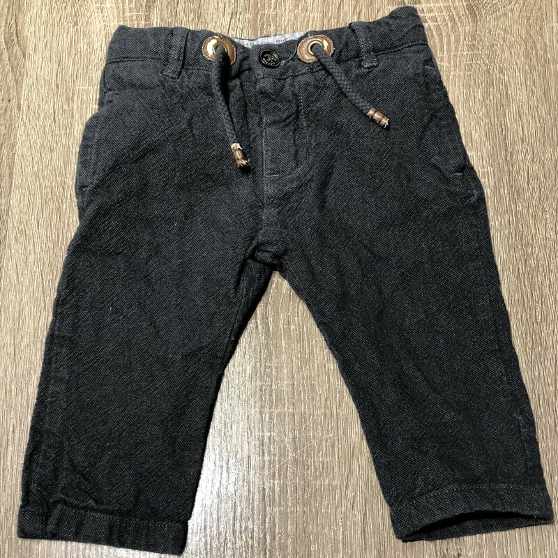 Zara Baby Boy Pants, Grey, Size: 3-6M
Adjustable waist