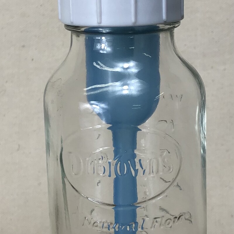 Dr Browns Baby Bottle, Clear glass