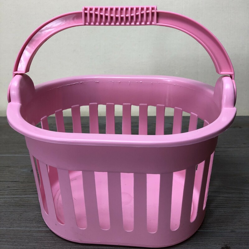Basket, Pink, Size: Small