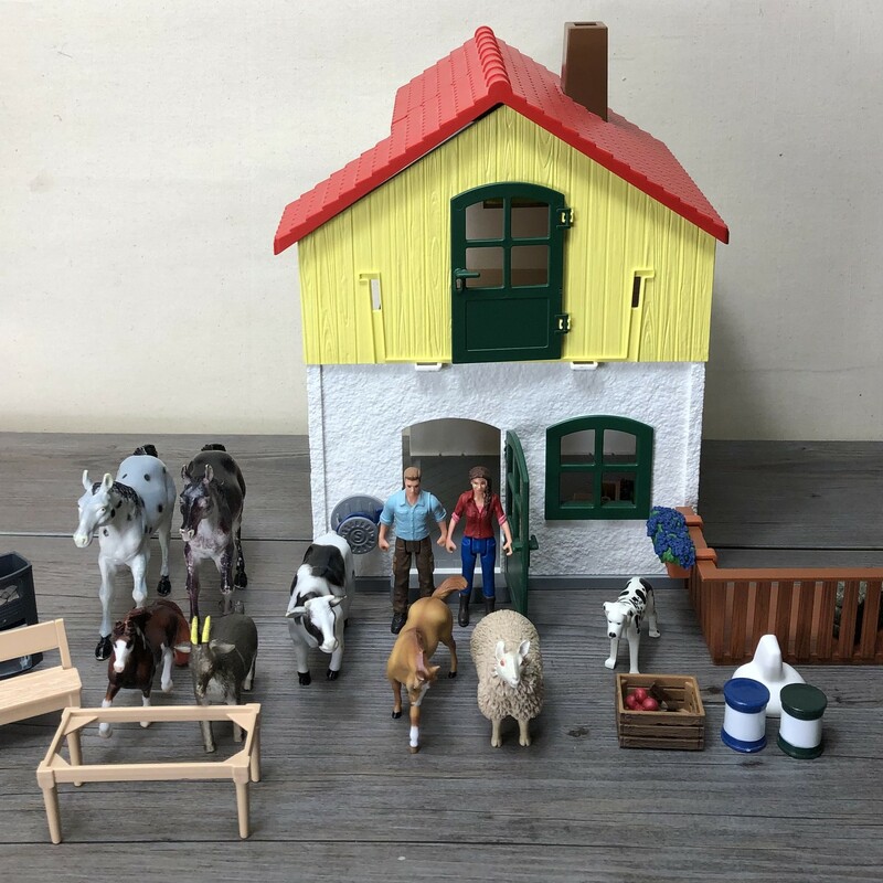 Playmobil Barn  Animal Se, Multi, Size: As Is