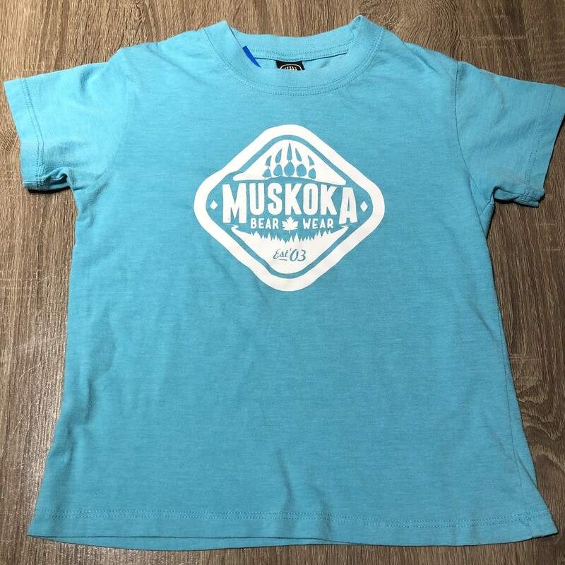 Muskoka T Shirt, Teal, Size: None