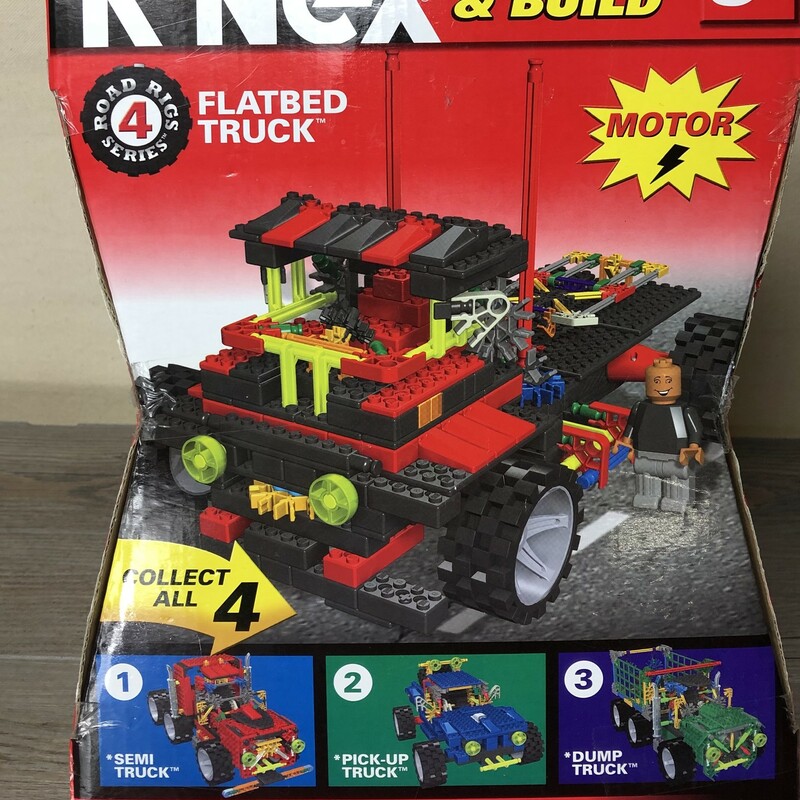 Knex Flatbed Truck, Multi
As is