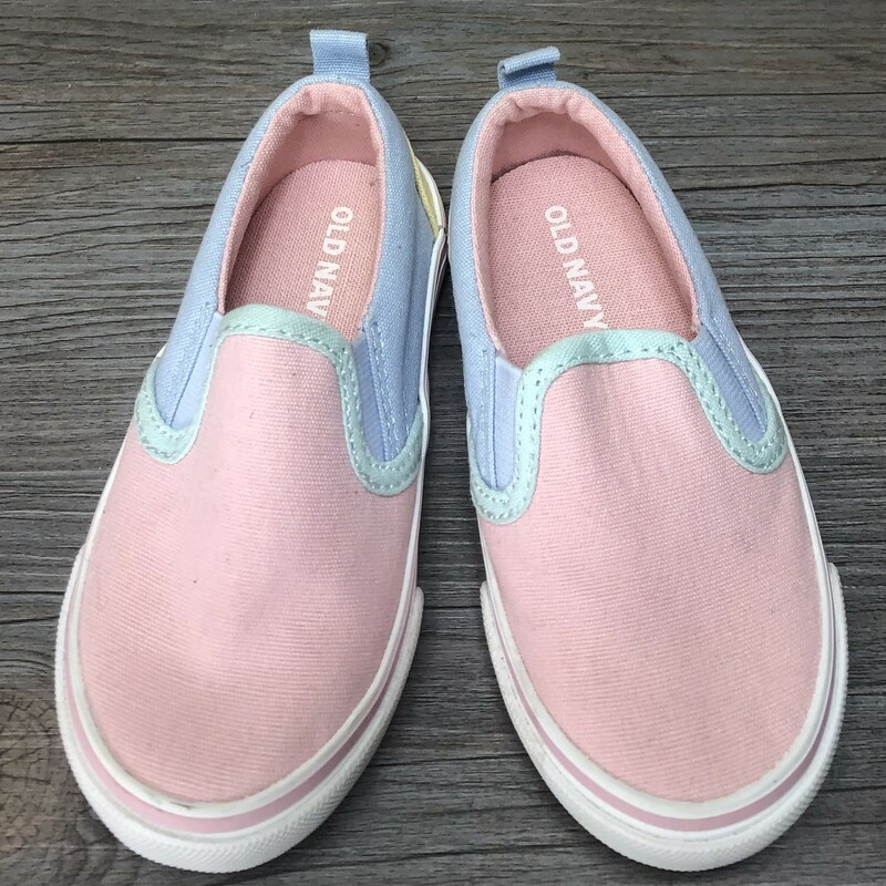 Od Navy Slip On Shoes, Peach, Size: 5T
