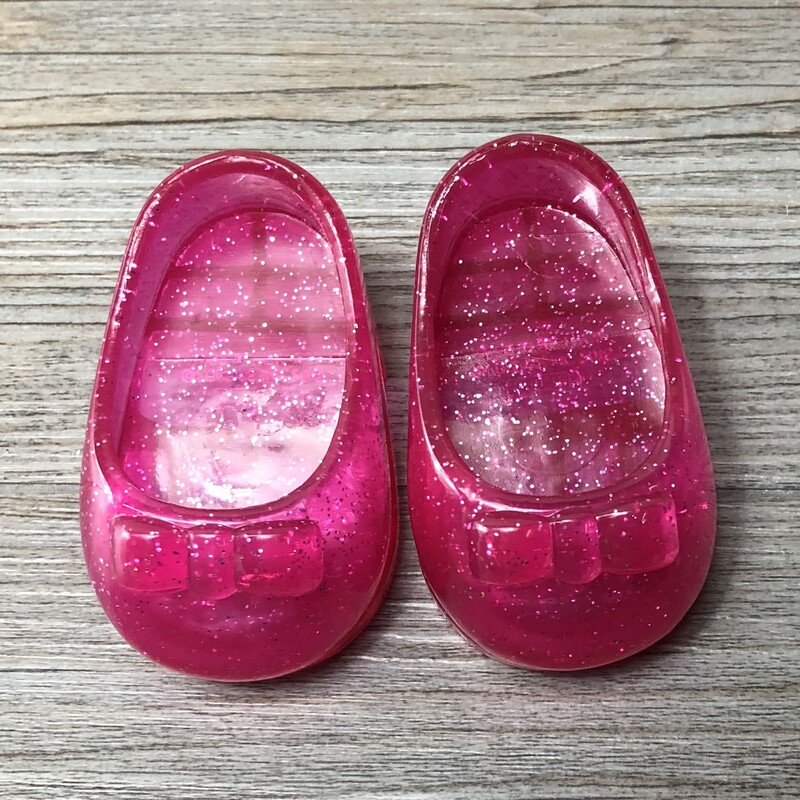 12 Inch Doll Shoes, Pink, Size: 7cm L
