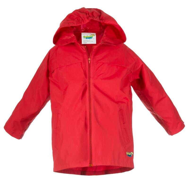 Splashy Rain Jacket, Red, Size: 3Y

NEW!
100 % Waterproof
New Zipper Closure
Vented Chest