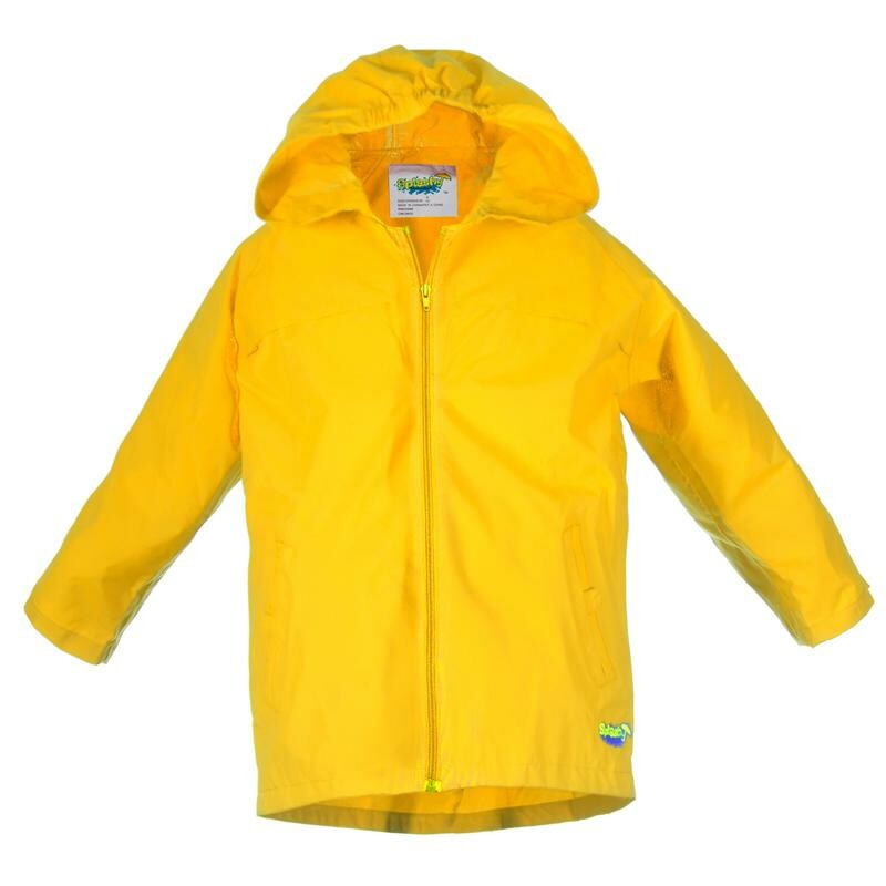 Splashy Rain Jacket, Yellow, Size: 6-7Y

NEW!
100 % Waterproof
New Zipper Closure
Vented Chest