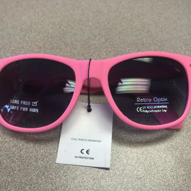 Matte Sunglasses - NEW, Pink, Size: 3-7 Years