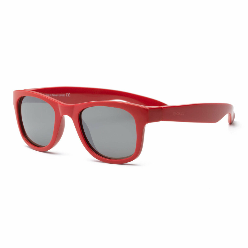 Real Shades WayFarer Sunglasses, Red,
Size: 7 Years+
Every kid wants to look cool, even toddlers! These Surf sunglasses for children from Real Shades offer that iconic 80s style plus full protection from UVA/UVB rays. With tons of fun neon colors to choose from, you can’t go wrong! Bend ‘em, flex ‘em, you can’t break ‘em! Your son or daughter will be the coolest looking baby on the block with our Surf sunglasses.

Features:
100% UVA/UVB protection
Reduces glare by reflecting much of the light that hits the lens surface
Lightweight while providing excellent impact resistance and optical clarity
Doctor recommended
Shatterproof mirrored lenses
Unbreakable frames are flexible for comfortable and durable wearing