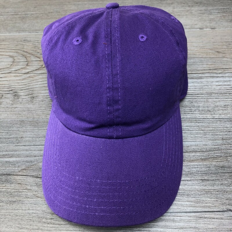 Adjustable Baseball Cap, Purple, Size: One Size
NEW!
100% Cotton