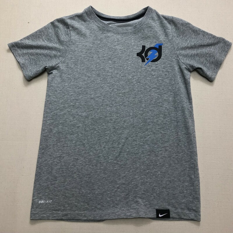 Nike T Shirt, Grey, Size: 10Y
