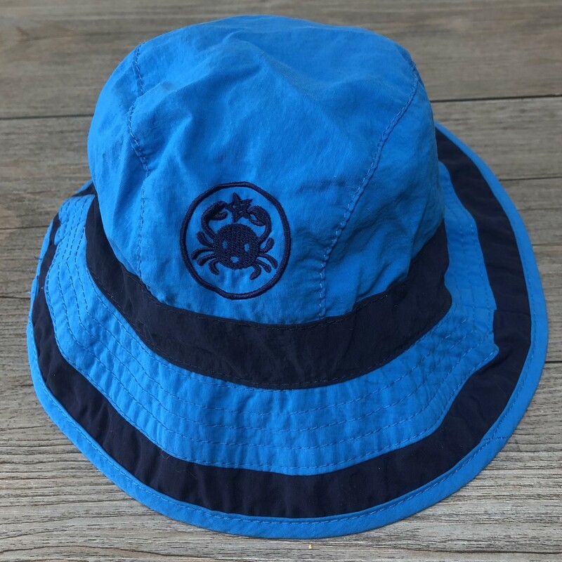 Cali Kids Summer Hats, Blue, Size: 0-3M