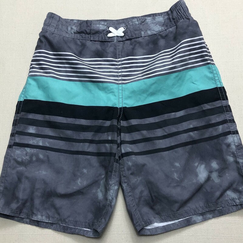 Old Navy Swimming Trunks, Grey, Size: 8Y