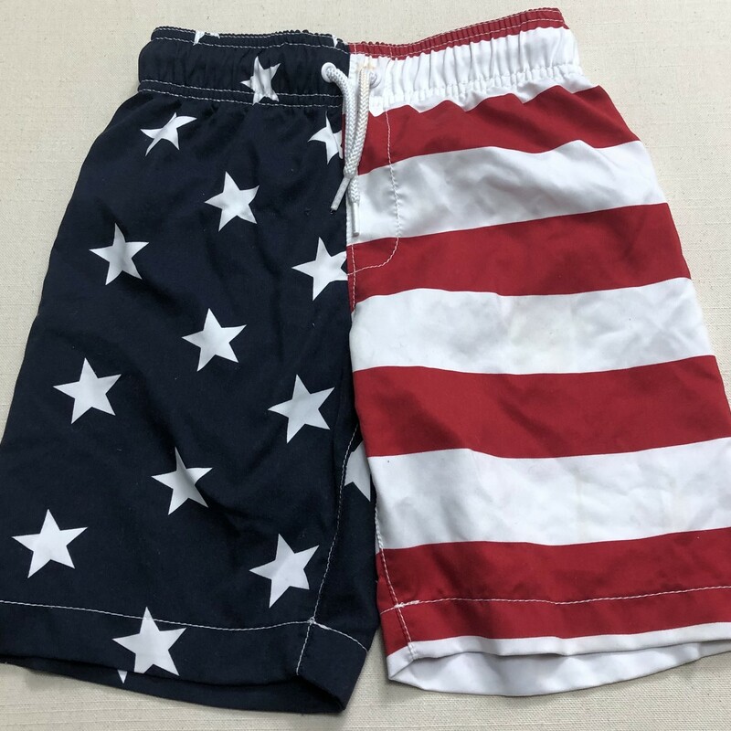 Sport Swimming Trunks, Multi, Size: 5-6Y
Stain at front