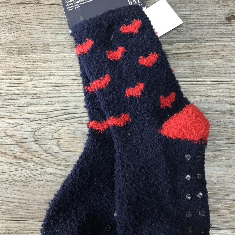 Gap Socks, Blue/red, Size: 4-5Y
Cozy socks
New with tag