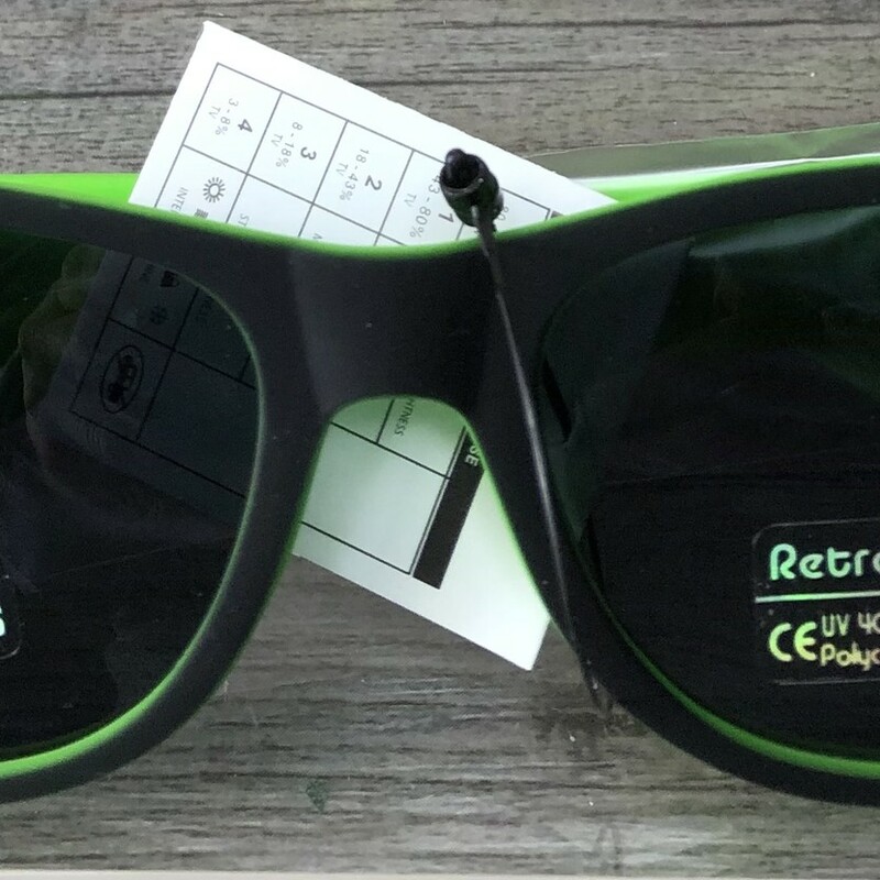 2 Tone Sunglasses - Lime,  Size: 1-4Years
NEW!