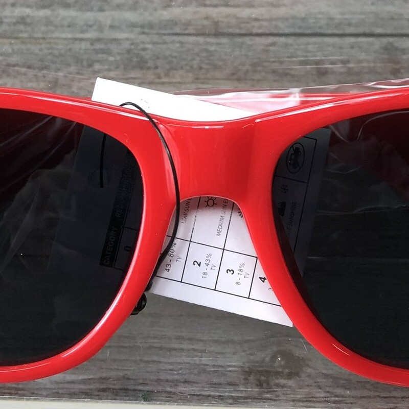Glossy Sunglasses - RED