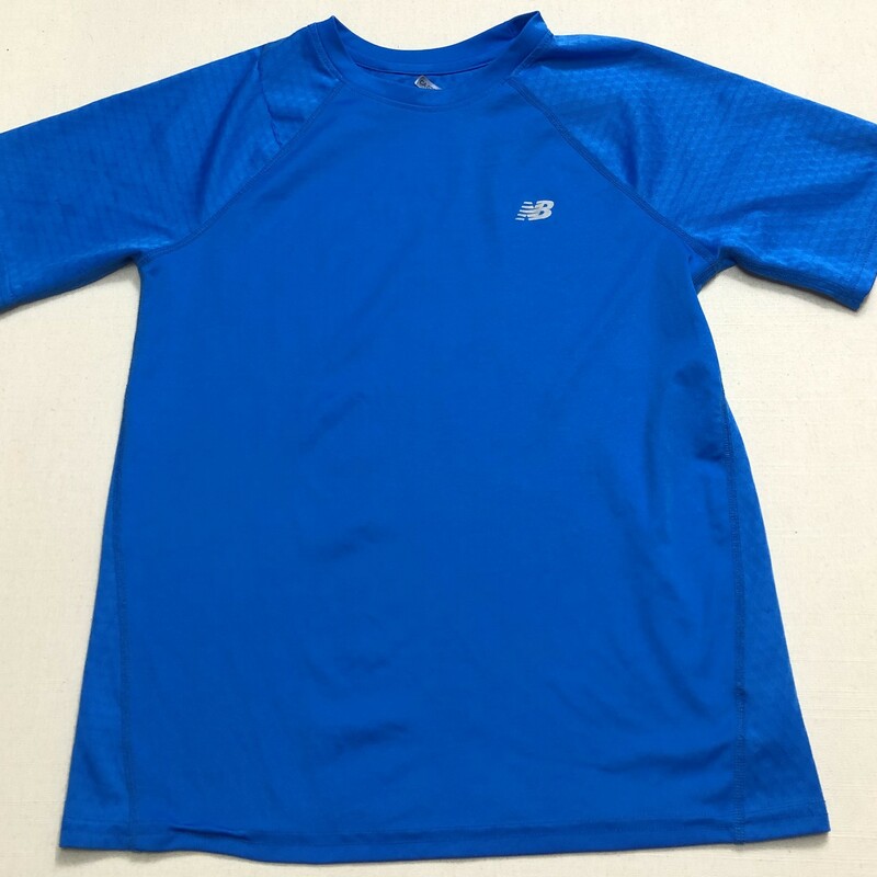 New Balance Active T Shir, Blue, Size: 14-16Y