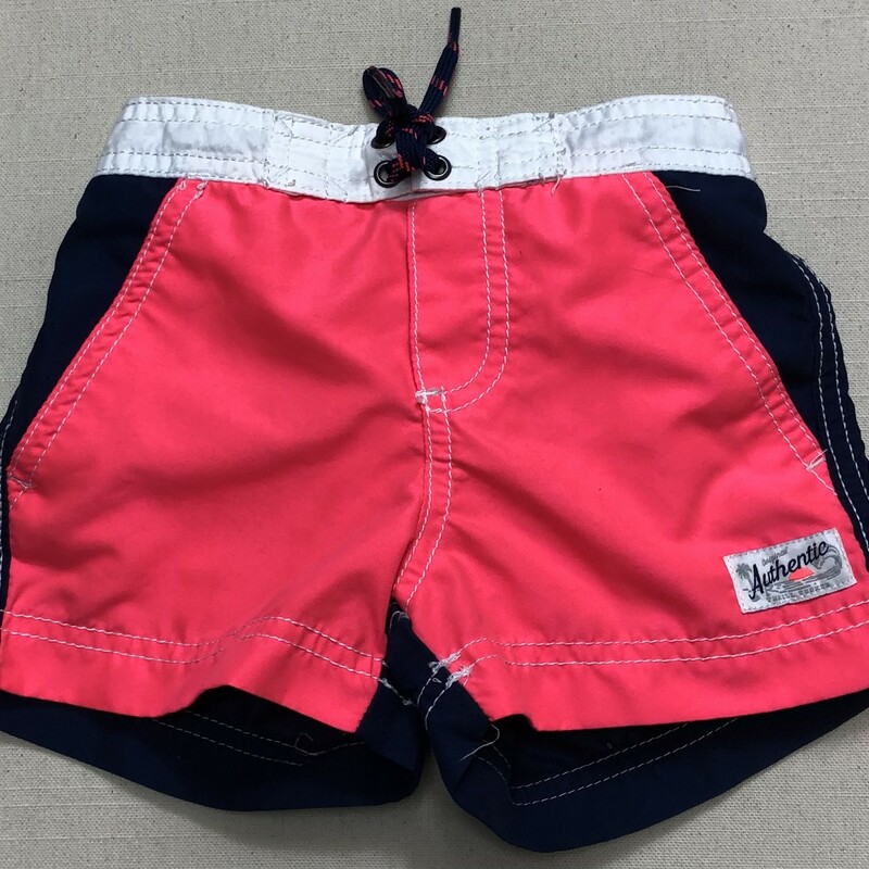 Carters Swimming Trunks, Navy Pin, Size: 12M