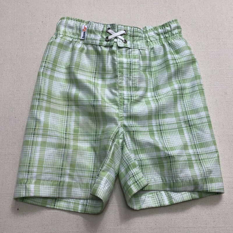 Swimzip Swimming Trunks, Lime, Size: 2Y