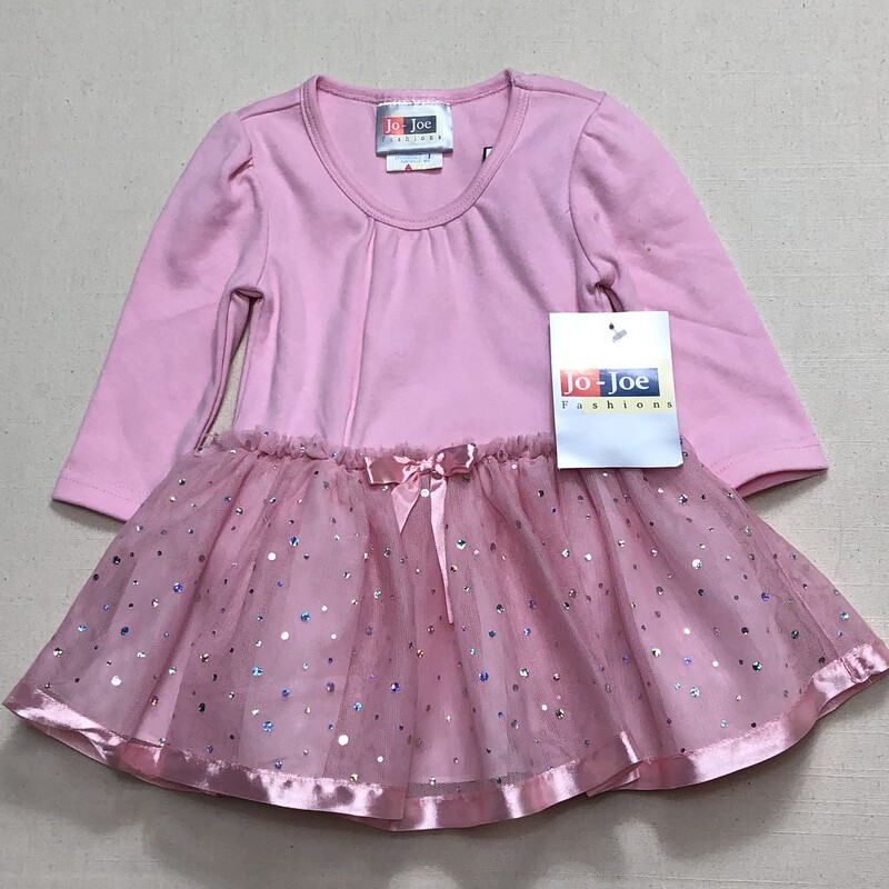 Jo Joe Fashion Dress, Pink, Size: 6-9M
New with tag