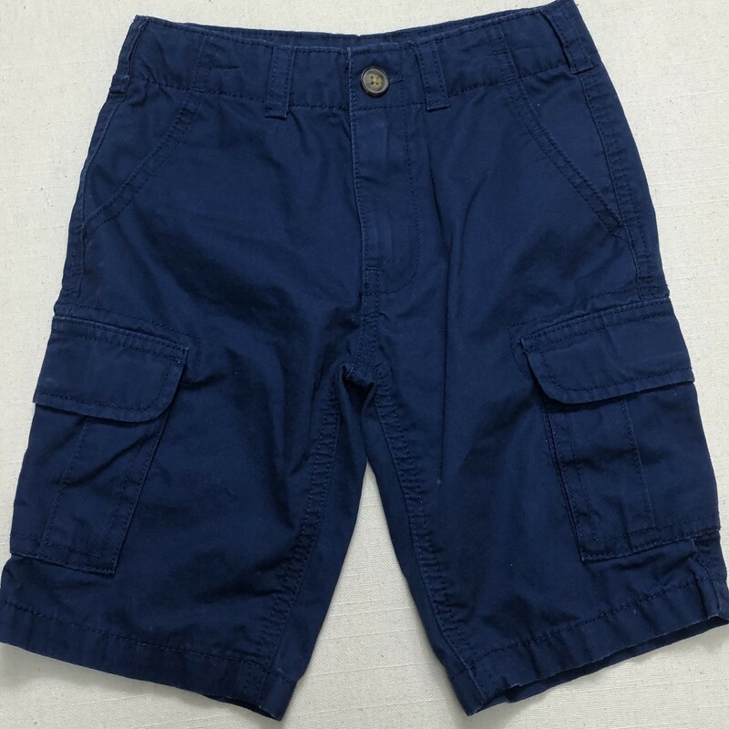 Carters Cargo Shorts, Blue, Size: 4Y