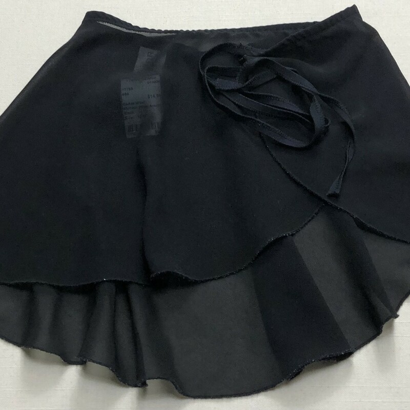 Mondor Wrap Around Skirt, Black, Size: 13.5in
Jr -Medium