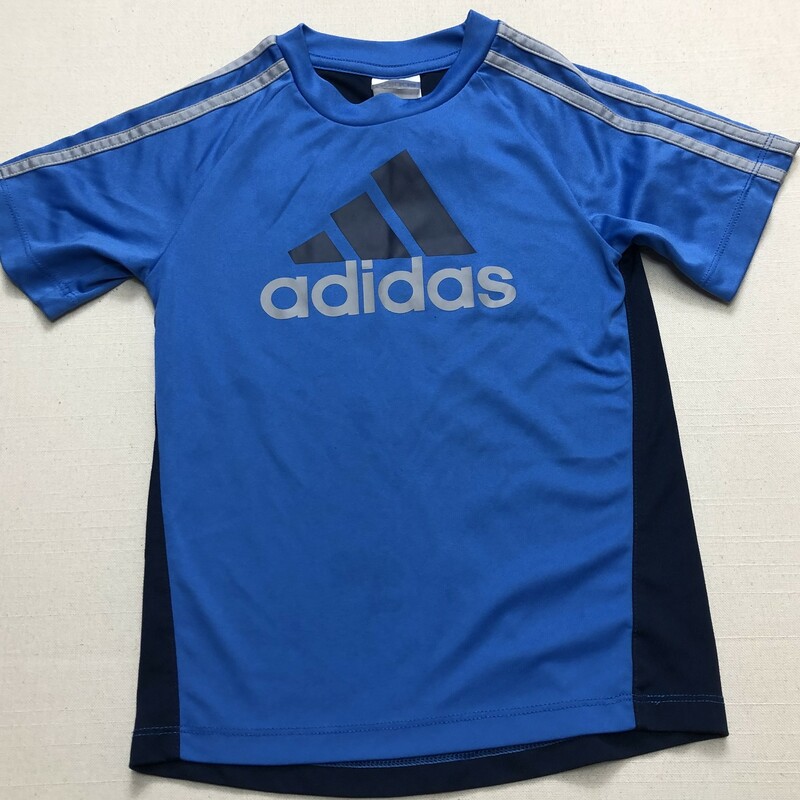Adidas Active T Shirt, Blue, Size: 4Y