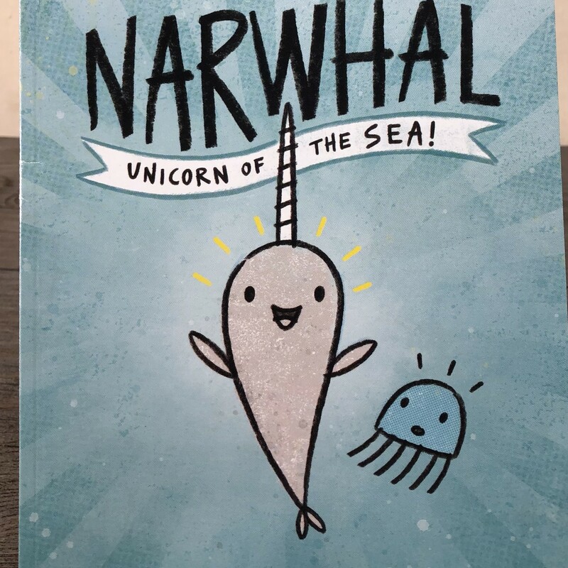 Narwhal, Blue, Size: Paperback series