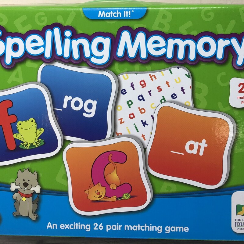 Spelling Memory, Multi, Size: 3Y+
Complete