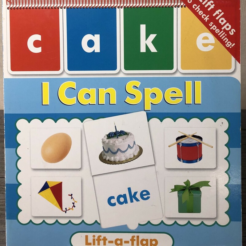I Can Spell Flip A Flap, Multi, Size: Board Book