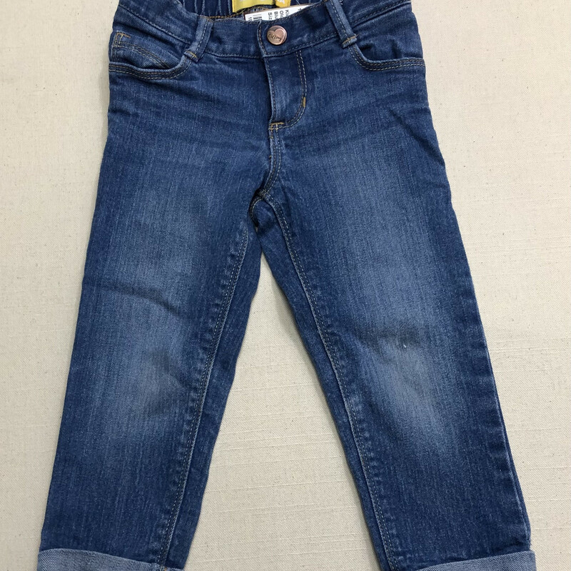 Old Navy Straight Jeans, Blue, Size: 2Y
Adjustable waist