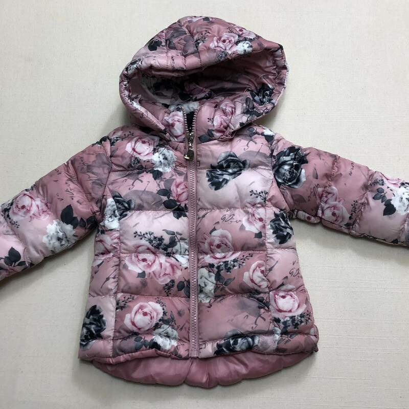 Lollitop Quilted, Floral, Size: 2-3Y
